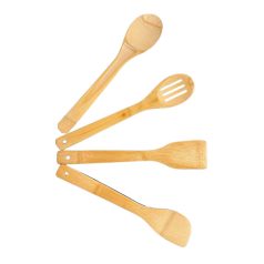 4 darabos bambusz konyhai eszközkészlet