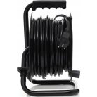 20 méteres hosszabbító kábel fém dobbal 4 aljzattal, 2x2,5mm