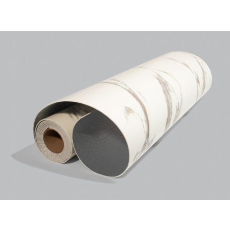 3 m x 60 cm-es öntapadós PVC fali paneltekercs fehér-szürke márvány mintával