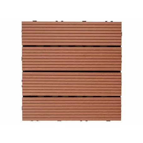 Nevada modern világosbarna WPC 3D padló panel, burkoló lap (30 cm x 30 cm)