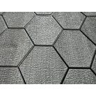 Austin szürke hexagon (méhsejt) mintás 3D fali panel (67×67 cm) – öntapadós