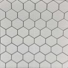 Austin fehér hexagon (méhsejt) mintás 3D fali panel (67×67 cm) – öntapadós
