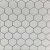 Austin fehér hexagon (méhsejt) mintás 3D fali panel (67×67 cm) – öntapadós