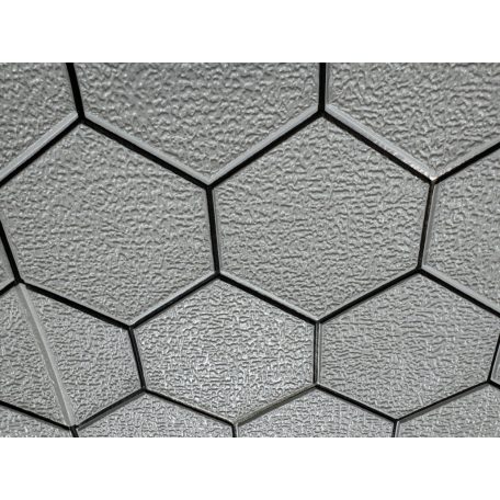 Austin fehér hexagon (méhsejt) mintás 3D fali panel (67×67 cm) – öntapadós