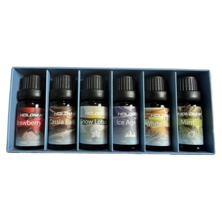 6 db-os aromaterápiás illóolaj szett - tél