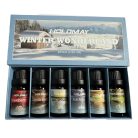 6 db-os aromaterápiás illóolaj szett - tél