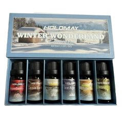 6 db-os aromaterápiás illóolaj szett - tél