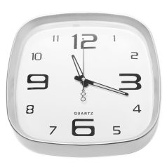   30 cm-es stílusos fehér fali óra jól látható számlappal