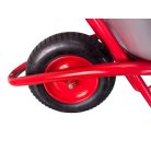 Talicska szürke-piros színben - 80 liter