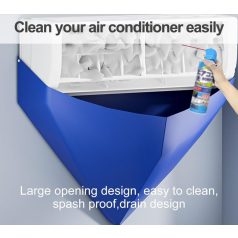   Légkondicionáló tisztító készlet, vízálló anyagból, kék, 100 cm x 55 cm x 67 cm
