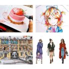 120 db-os marker készlet rendszerezővel