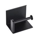 WC-papír tartó telefontartóval fekete színben