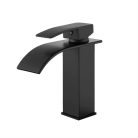 Egykaros exkluzív fekete mosdó csaptelep