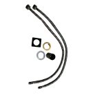 Egykaros exkluzív fekete mosdó csaptelep