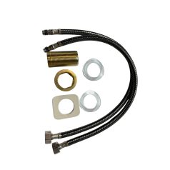 Egykaros fekete mosdó csaptelep