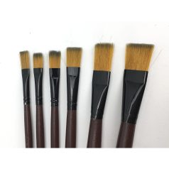 6 darabos ecsetkészlet festéshez