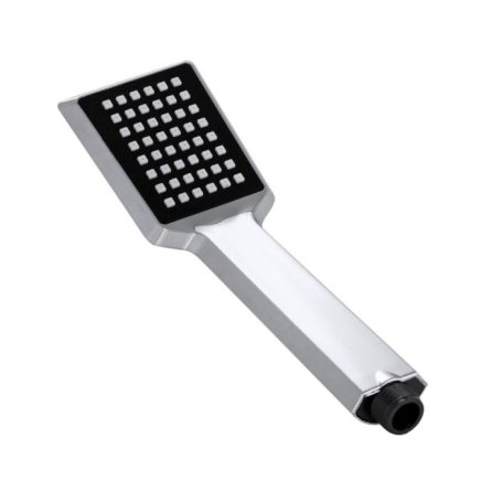 Elegáns króm zuhanyfej tartóval