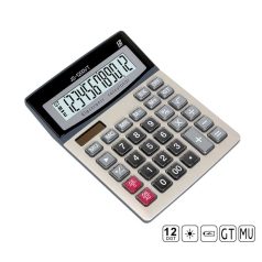 Nagy napelemes 12 számjegyes számológép