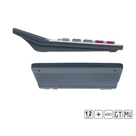 Nagy napelemes 12 számjegyes számológép