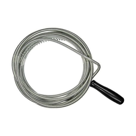 5 méteres fém csőtisztító spirál (csőgörény)