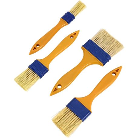 4 darabos különböző méretű ecsetkészlet
