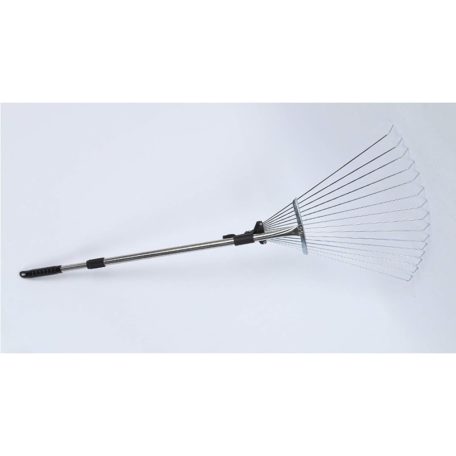 Állítható lombgereblye teleszkópos nyéllel - 155 cm