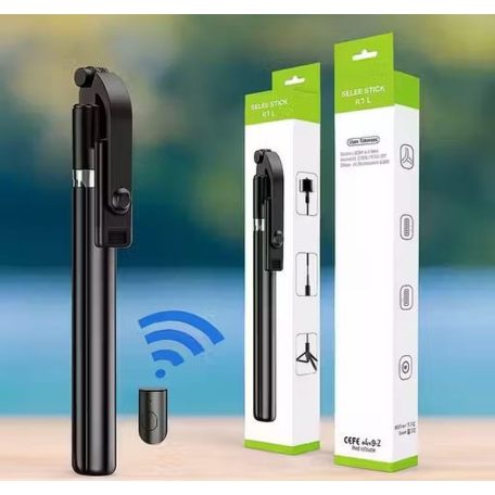 Vezeték nélküli, összecsukható szelfibot beépített kioldóval - 160 cm