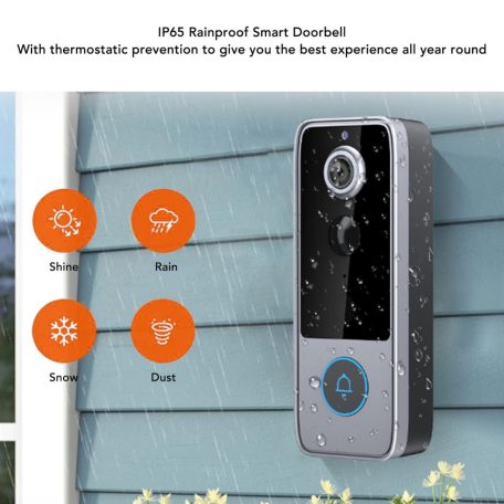 Vezeték nélküli WiFi-s videós okoscsengő