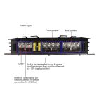 5800W 4/3/2 csatornás autóerősítő - C-266