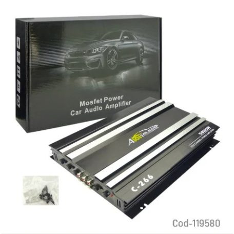 5800W 4/3/2 csatornás autóerősítő - C-266