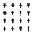 620 db-os autókapcsos készlet, műanyag, univerzális, 16 különböző modell, fekete