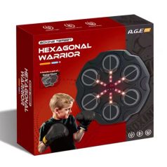   Falra szerelhető zenélő boxgép + kesztyű - Bluetooth, akkumulátoros, beépített hangszóró