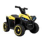 Elektromos quad gyerekeknek fekete-sárga színben