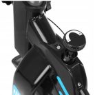 Fekete-kék profi spinning bike, szobabicikli