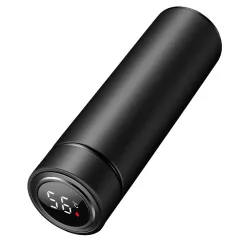 Rozsdamentes acél termosz LCD kijelzővel - 480 ml