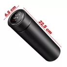 Rozsdamentes acél termosz LCD kijelzővel - 480 ml